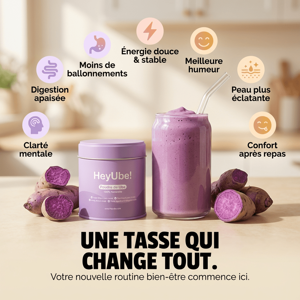 Poudre de Ube HeyUbe® - 100% Naturel